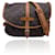 Louis Vuitton Tela monogramma vintage Saumur 30 Tessuto Crossbody Bag Marrone  ref.745345