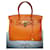 Hermès HERMES BIRKIN 30 Naranja Cuero  ref.745538
