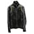 Chaqueta Chanel de piel de cordero negra Talla 38 Negro