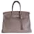Hermès Birkin handbag 35 etoupe Grey Leather  ref.746060