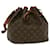 LOUIS VUITTON Monogram Petit Noe Shoulder Bag M42226 LV Auth 33802 Cloth  ref.746285