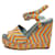 Hermès Sandals Orange Grey Yellow Leather  ref.746516