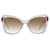 Emilio Pucci Nuovi Occhiali da Sole Donna mod. EP0090 5578F 55-18-140 MM Porpora Acetato  ref.746550