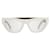 Emilio Pucci Nuovi Occhiali da Sole Donna mod. EP0111 5521alla 55-18-145 MM Bianco Acetato  ref.746551