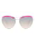 Emilio Pucci Nuovi Occhiali da Sole Donna mod. EP5115-CL 5720B Argento Acetato  ref.746572