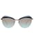 Emilio Pucci Nuovi Occhiali da Sole Donna mod. EP0112 5901F 59-14-140 MM Verde Acetato  ref.746587