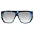 Emilio Pucci Nuovi Occhiali da Sole Donna mod. EP0077 5755B 57-11-140 MM Blu Acetato  ref.746599