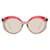 Emilio Pucci Nuovi Occhiali da Sole Donna mod. EP0146 5645E Marrone Acetato  ref.746636