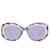 Emilio Pucci Nuovi Occhiali da Sole Donna mod. EP0136 5380S 53-19-140 MM Porpora Acetato  ref.746651