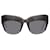 Emilio Pucci Nuovi Occhiali da Sole Donna mod. EP0138 5201alla 52-22-145 MM Nero Acetato  ref.746653