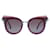 Emilio Pucci Nuovi Occhiali da Sole Donna mod. EP0104 6680T 66-15-140 MM Porpora Acetato  ref.746667