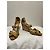Sandali con zeppa Dior in vernice Beige - vista 2