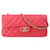 Chanel Timeless Pink Leder  ref.747423