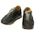 Hermès HERMES zapatillas rápidas Cuero Negro Auth kk153  ref.747515