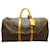 Louis Vuitton Brown Monogram Keepall 55 Cloth  ref.747776