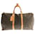 Louis Vuitton Keepall Bandouliere 55 Brown Cloth  ref.748077