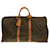 Louis Vuitton Keepall 55 Brown Cloth  ref.748082