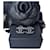 Chanel CC A13C Logo Ruthenium Crystal BHW Coco Mark Earrings Box Black Metal  ref.748111