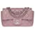 La squisita borsa a tracolla "Must Have" Chanel Mini Timeless con patta in pelle di agnello trapuntata viola lilla Porpora  ref.748789