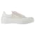Oversized Sneakers - Alexander Mcqueen - Black/White - Leather Multiple colors  ref.748904