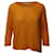 Acne Studios Zola Crew Knit Top in Orange Cotton  ref.748974