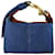 JW Anderson Kleine Hobo Bag mit Kette - J.W. Anderson - Blue Denim - Leder Blau Leinwand  ref.749030