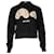 Palm Angels Bear Sweatshirt in Black Cotton  ref.749065