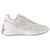 Sneakers Oversize - Alexander Mcqueen - Nero/Bianco - Pelle Multicolore  ref.749079