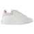 Oversized Sneakers - Alexander Mcqueen - Black/White - Leather Multiple colors  ref.749266