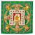 Silk In hermès Hommage a Charles Garnier Architecte De l'Opera de Paris Foulard in seta verde  ref.749408