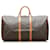 Louis Vuitton Keepall Monogram Brown 55 Toile Marron  ref.749696