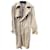 Atemberaubender Vintage Trenchcoat von Yves Saint Laurent Beige Baumwolle Polyester  ref.749708