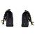 Borsa Chanel in pelle d'agnello nera Nero - vista 3