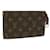 LOUIS VUITTON Monogram Bucket PM Accessory Pouch LV Auth ac1453 Cloth  ref.749830