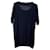 Acne Studios Wham Patch silk knit top, oversized asymmetric Black Rayon  ref.749901