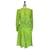 Jean Louis Scherrer Dresses Light green Synthetic  ref.749906
