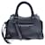 BALENCIAGA NEO CLASSIC PM BLACK LEATHER SHOULDER BAG HAND BAG PURSE  ref.750305