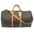 Louis Vuitton keepall 60 monogram shoulder strap Brown Leather  ref.750640