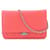 Chanel Wallet on Chain Pink Leather  ref.750910