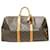 Louis Vuitton Keepall 50 Marrone Tela  ref.750912