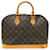 Louis Vuitton Alma Brown Cloth  ref.750942