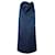 Balenciaga Metallic Blue Dres Polyester  ref.751427
