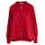 Yves Saint Laurent Red Bomber Jacket Cotton  ref.751428
