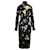 Vivienne Westwood Rock und Top-Anzug mit schwarzem Blumendruck Seide  ref.751507