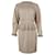 Robe plissée Chanel Coton Beige  ref.751512