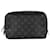 Louis Vuitton Monogram Eclipse Toilet  Pouch Black Cloth  ref.751518