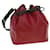 LOUIS VUITTON Epi Petit Noe Shoulder Bag bicolor Black Red M44172 LV Auth bs3388 Leather  ref.751861