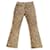 R13 Pants, leggings Black Beige Cotton Polyester Polyurethane  ref.752049