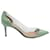 Gianvito Rossi PVC Point Toe Pumps in Mint Green Patent Leather  ref.752678
