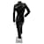 Christian Dior 9Macacão de couro K$ New Runway Preto  ref.752719